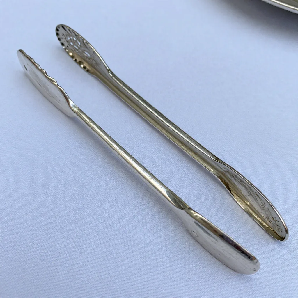 Pince à sucre argentée - Petit modèle